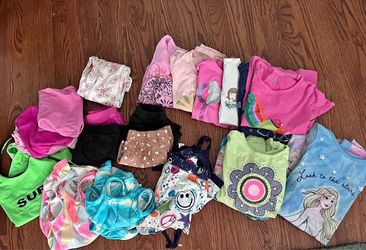 Lot of Girl Clothes size 6-7. All for 30$