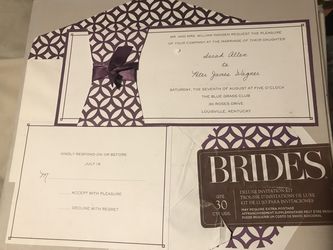 Wedding invites. 30 pack.