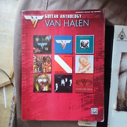 Van Halen Guitar Anthology Music Book