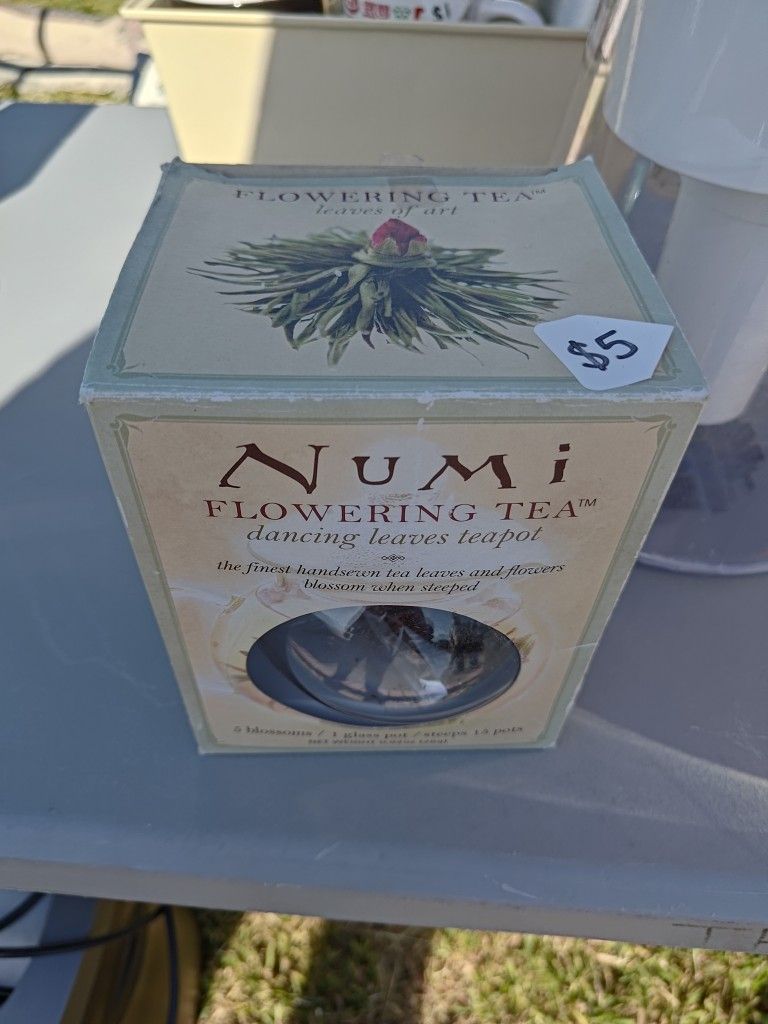 Numi Glass Flowering Tea Pot