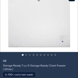 GE Freezer 7.0 Cu Ft  150$