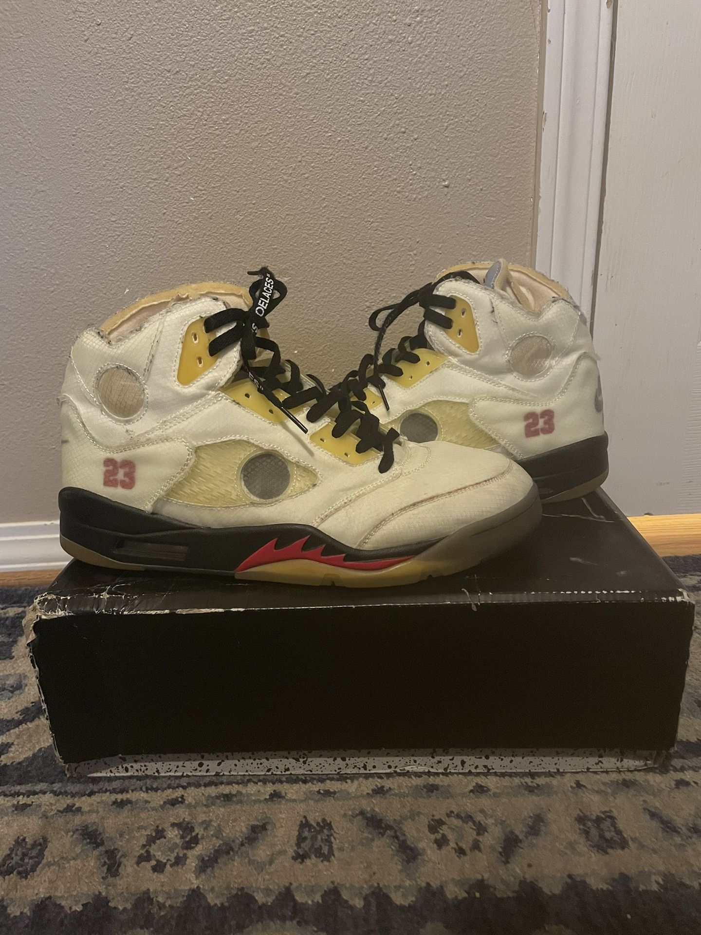 Jordan 5 Offewhite