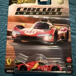 Hot Wheels Ferrari 499p Circuit Legends