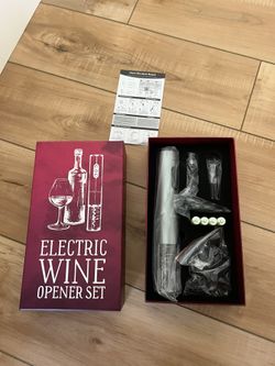Electric Wine Opener Set