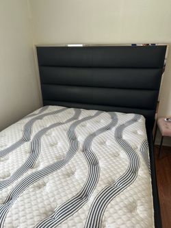 Queen mattress and frame