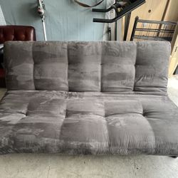 Gray futon With Platform 