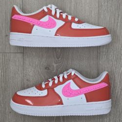 Nike Air Force 1 Low LV8 'Valentines Day' FD1032-600 Youth Size 3 / Womens Size 4.5