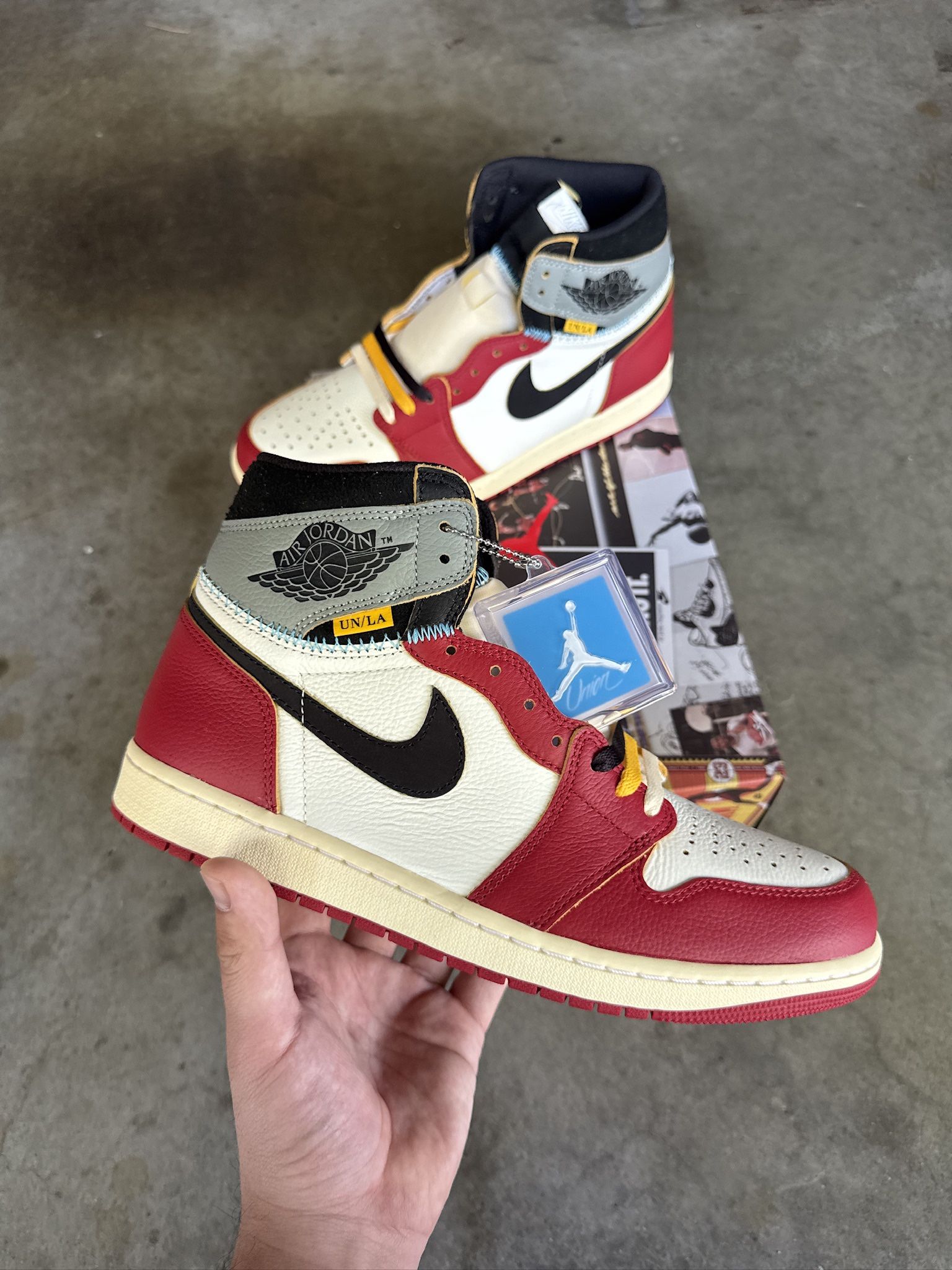 DS Union Air Jordan 1 Retro High Chicago Shadow Size 11.5