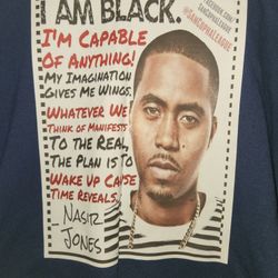 Nas Rap Shirt Large