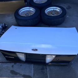 Police interceptor Crown Victoria Trunk 