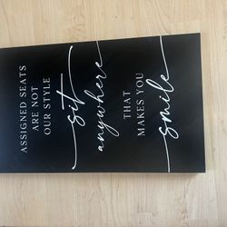 Wedding Sign