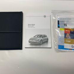 2024 VW Volkswagen Golf GTi And Golf R Owner’s Manual Set