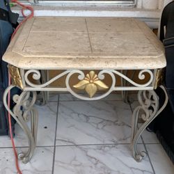 Stone Top Coffee Table