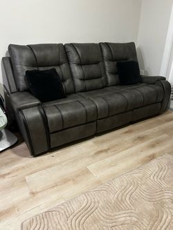 New Leather Couch Sofa On Sale