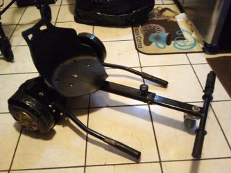 Big Wheel Bluetooth Hoover Board With Gokart Attchment