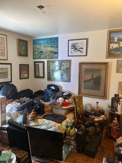 Estate house full of antiques and art plus tools