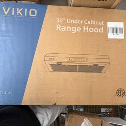 VIKIO HOME RC13-30, a 30-inch under-cabinet range hood