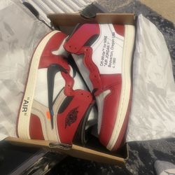 OG Red Jordan 1 Off White