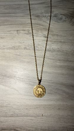 ICELINK Armenian N letter Pendant