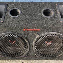 Dual Vented 10 Inch Subwoofer Enclosure/Box ( BOX  ONLY - NO WORK)