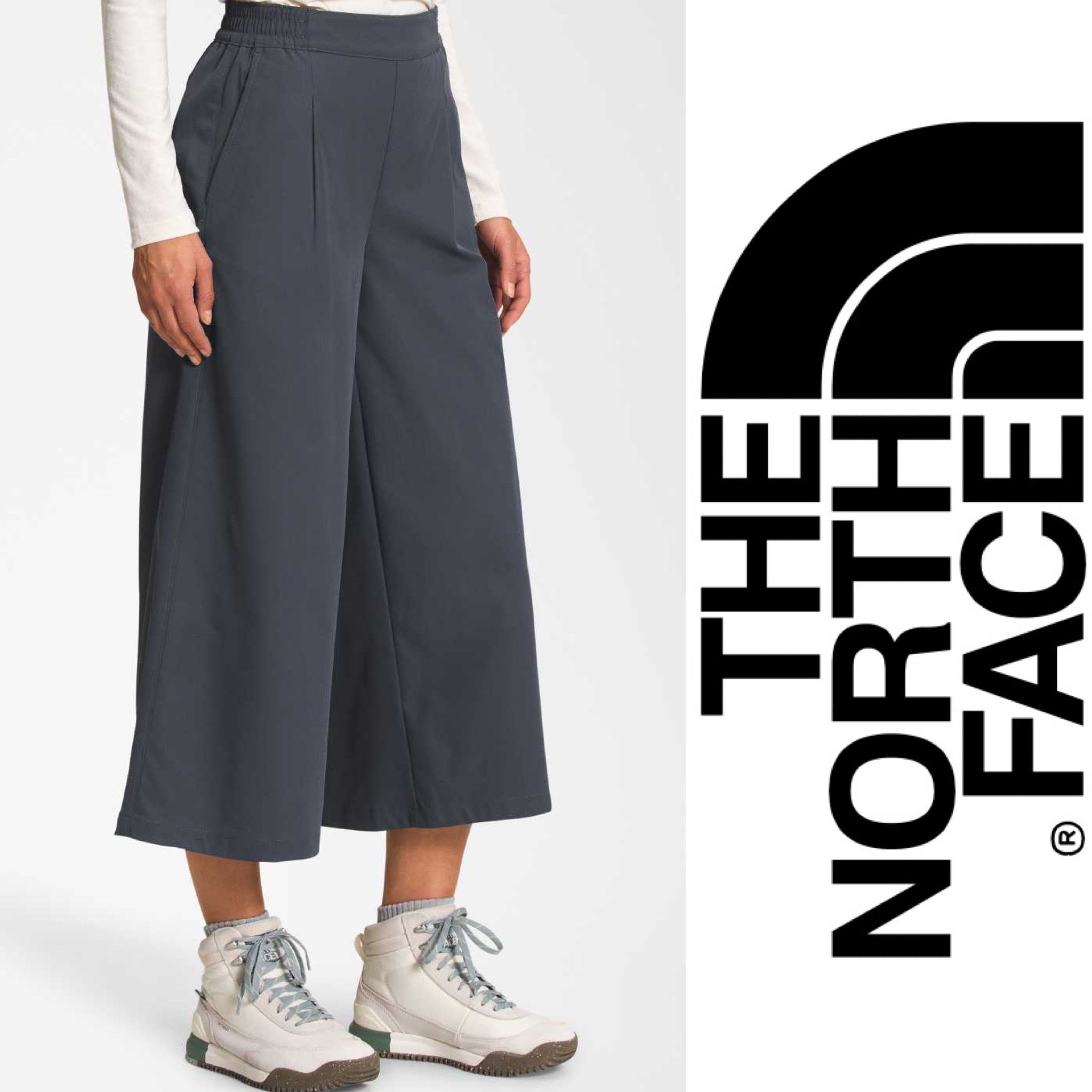 NWT $120 The North Face Women's Standard Wide Leg Pants Vanadis Grey Size 2