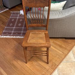 Old Wicker Chair 