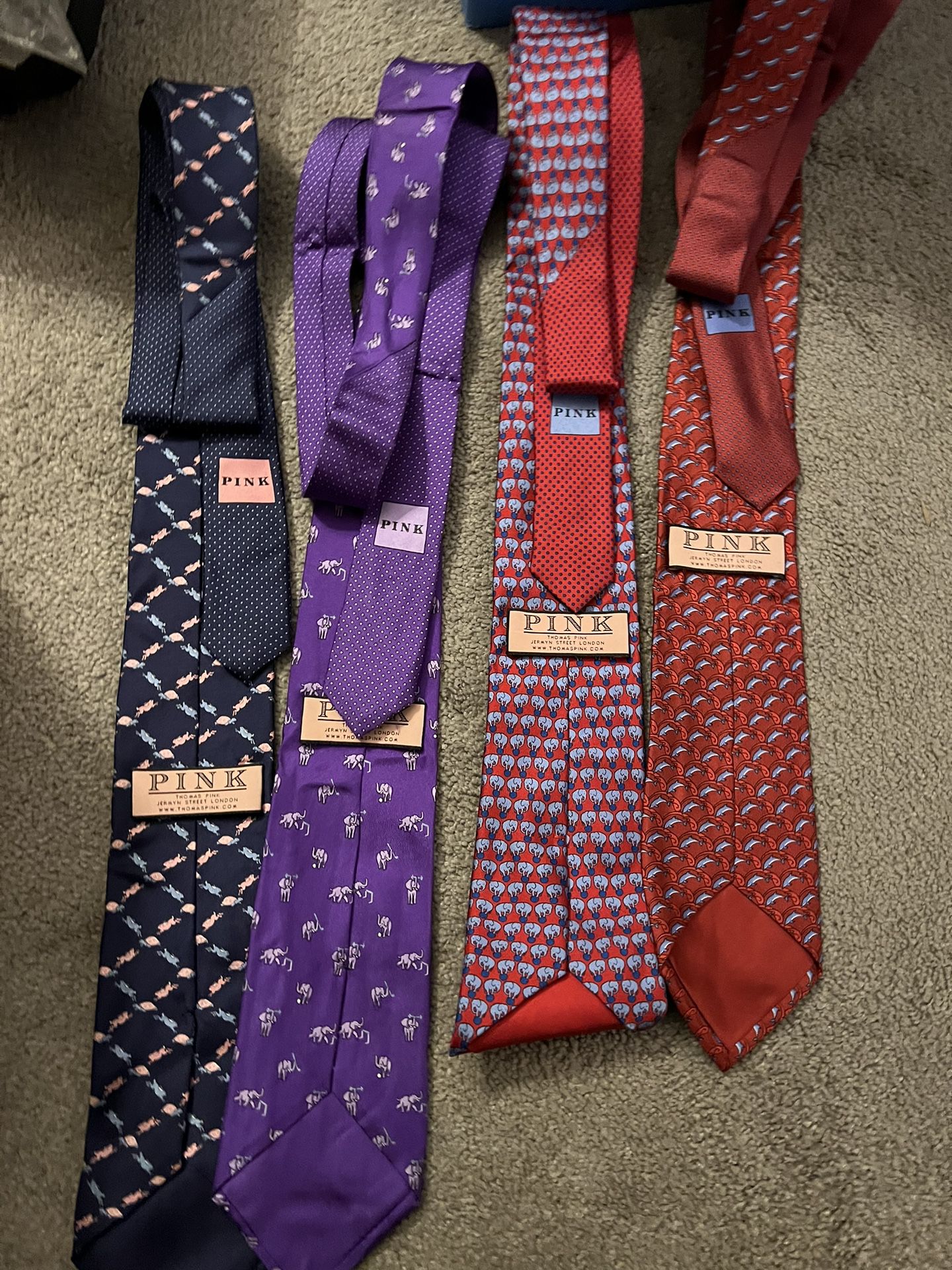 Thomas Pink Designer Men's Ties for Sale in Garden City South, NY - OfferUp