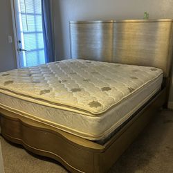 King Size Mattress And Bed Frame 