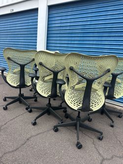 Herman miller Mirra office chairs