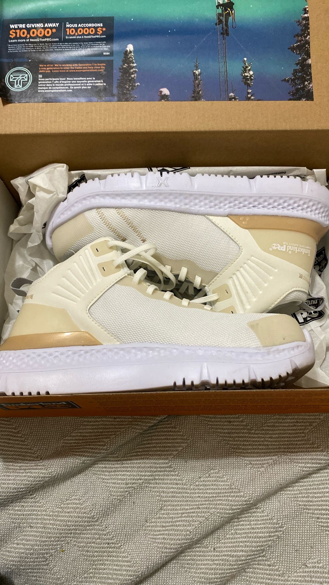 NEW Timberland Pro Steel Toed Boots