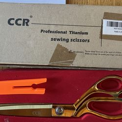 CCR Professional Titanium Sewing Scissors