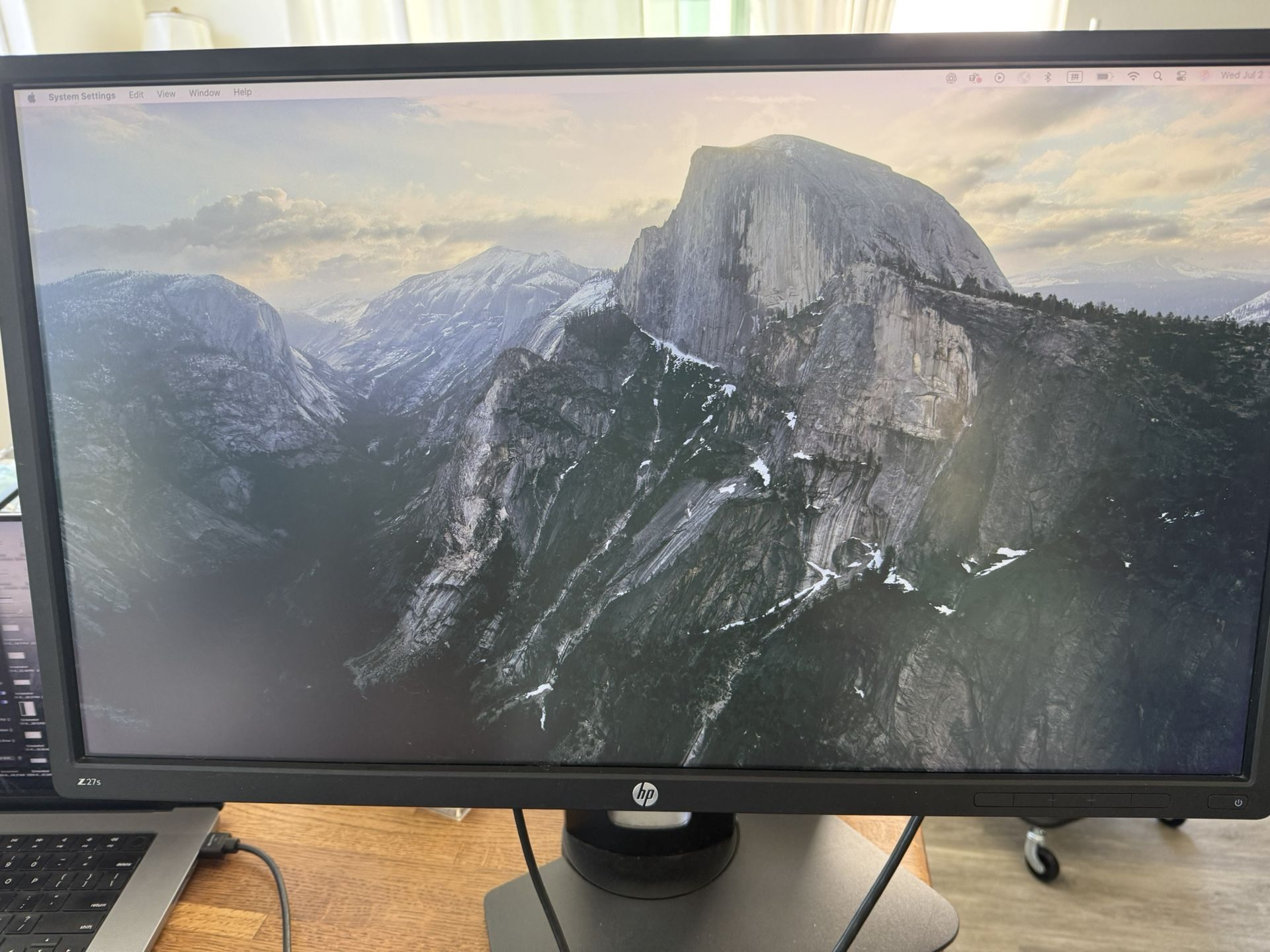 HP 4k Monitor 27inch