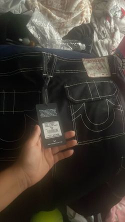 Black true religion jeans size 34men