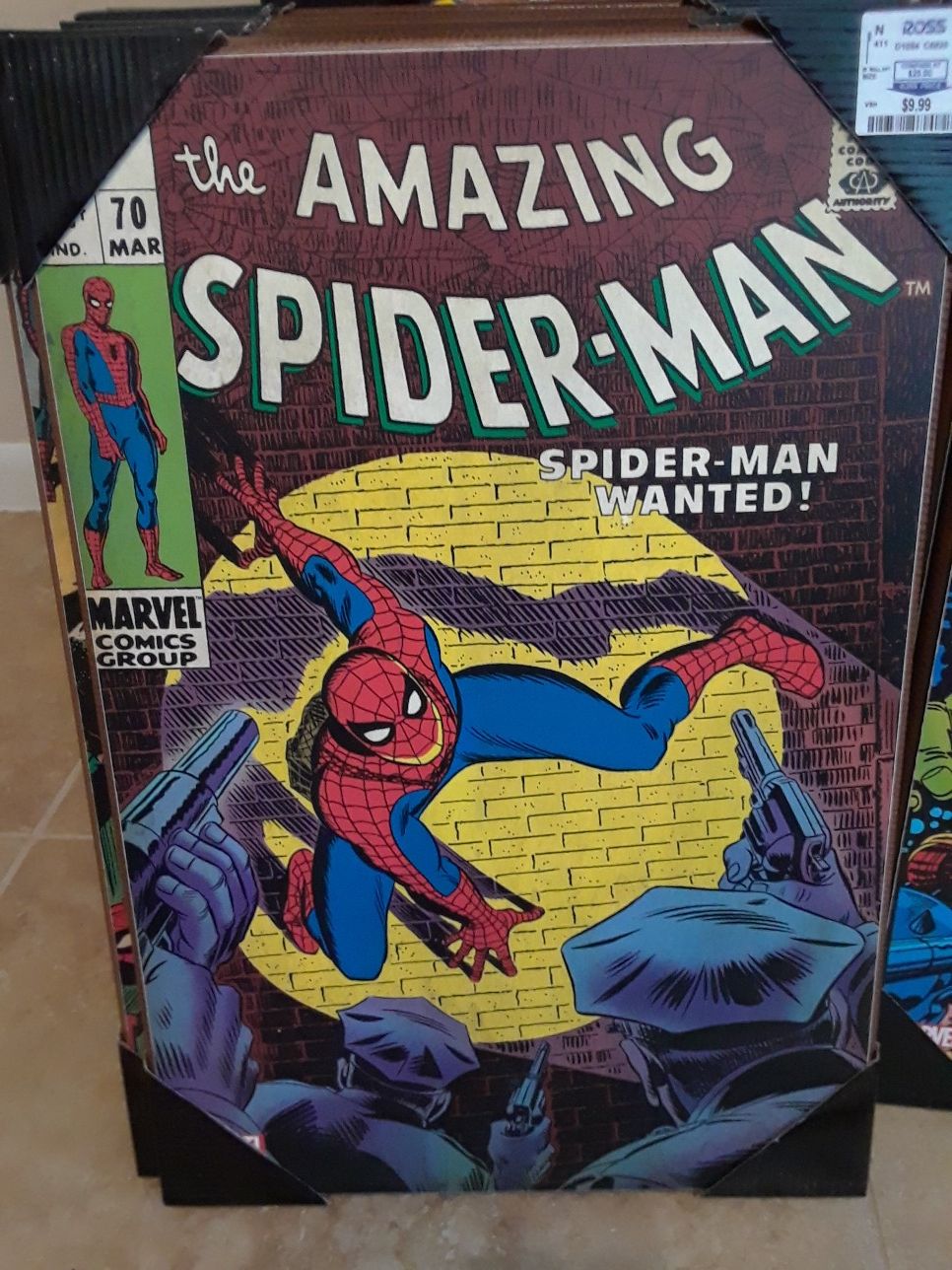 Spiderman Comic Cover Art 13x19 MDF for Sale in Pompano Beach, FL - OfferUp