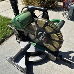 12” Hitachi Miter Saw 15a / Nice Working 