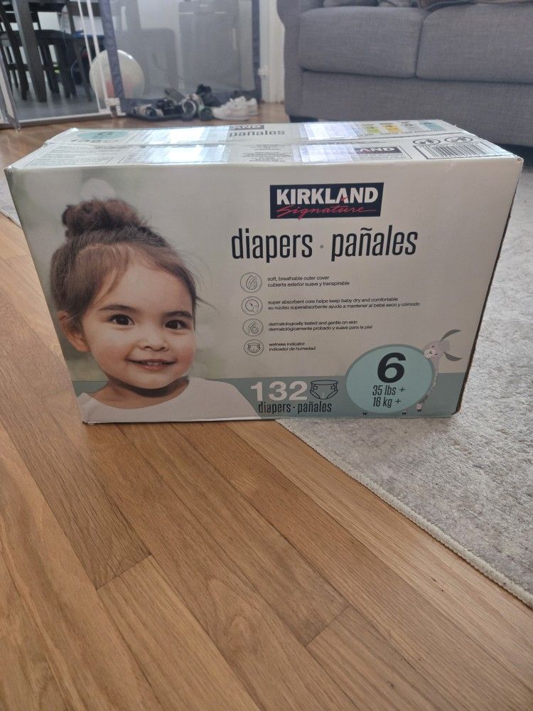 Kirkland/Costco Diapers Size 6