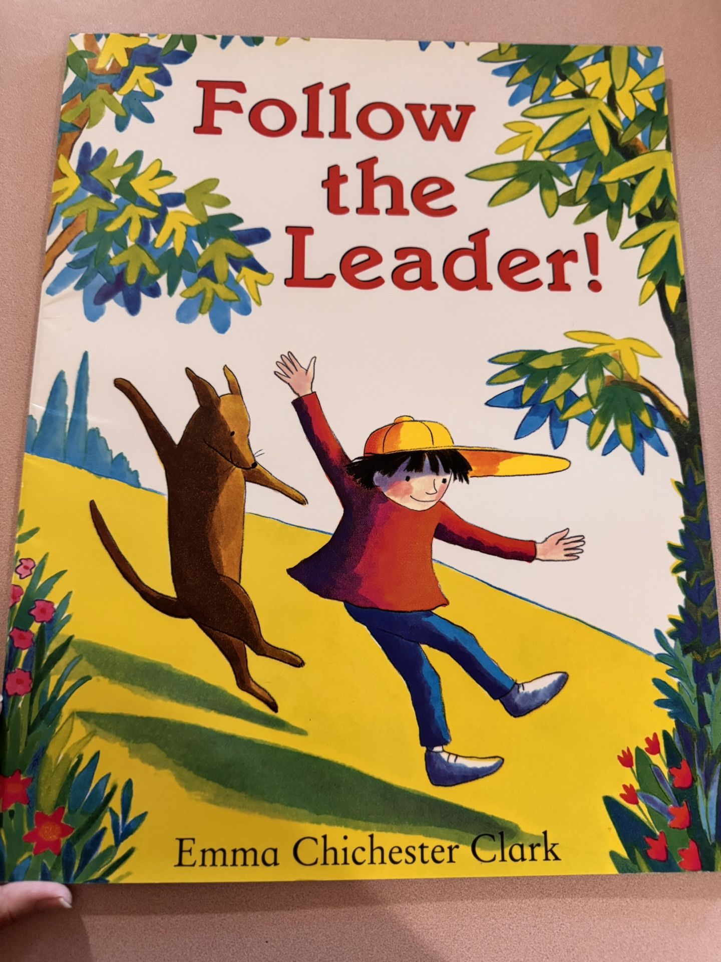 Large Kids Book. “ Follow The Leader.”