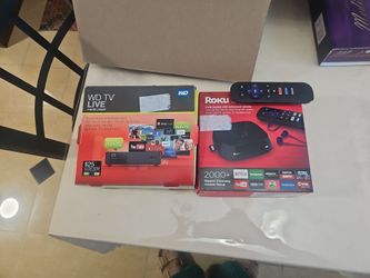 Roku, wd tv live