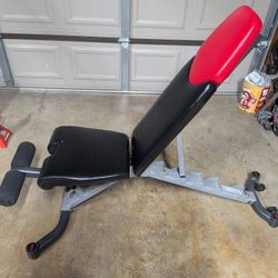 Bowflex adjustable weight bench