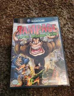Rampage Video Game For Nintendo Gamecube 