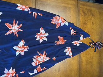 V Neck Strap Top Summer Dress