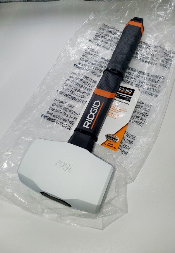 Brand New Ridgid Rubber Mallet