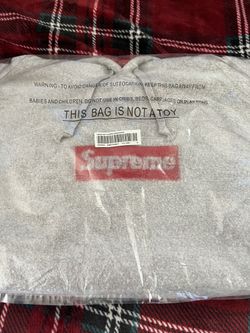 Supreme Inside Out Box Logo Grey