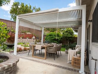 10x12 LOUVERED PATIO COVER
