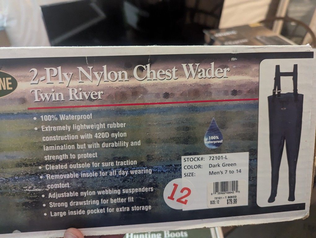 Chest Waiters Size 12