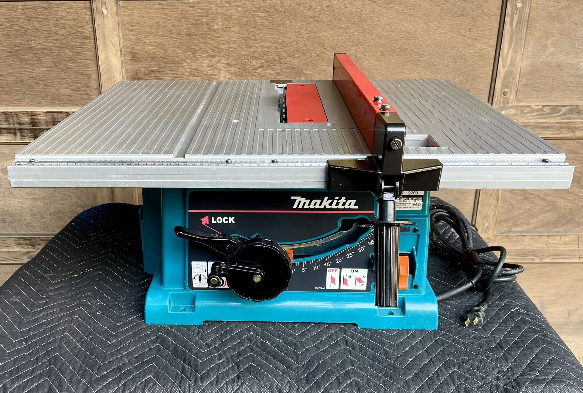 MAKITA 10” Portable Table Saw - EXCELLENT Condition