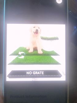 Indoor Dog Grass Potty Pad 23x16in