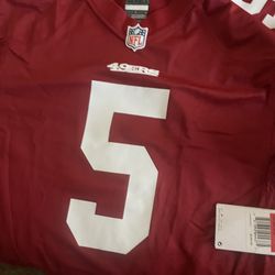 Two Large Brand New 49ers Jerseys. 
