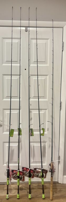 NEW Fishing Rods & Reels (One rod is lightly used.) $70 - $80 See Description for More Information