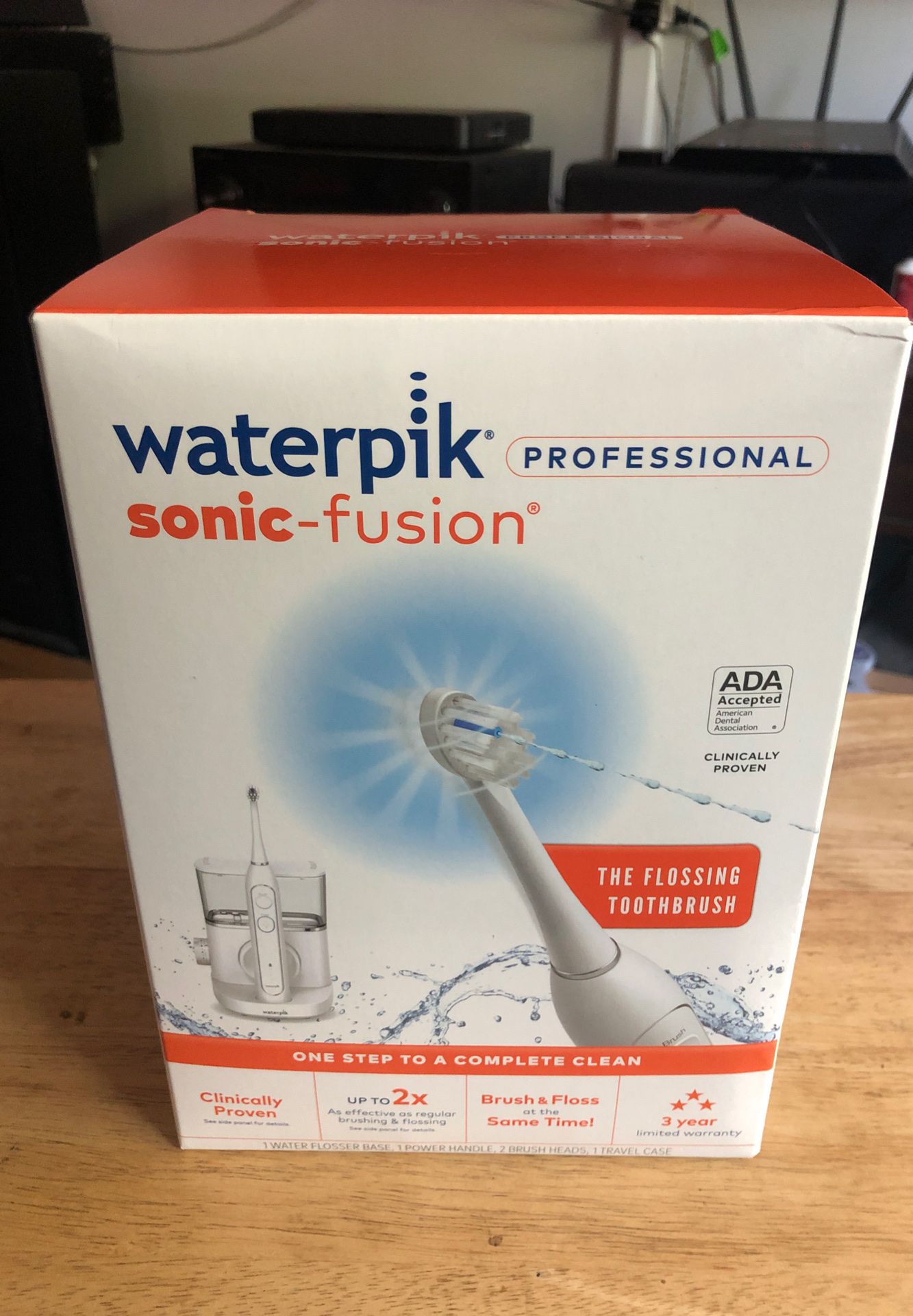 Waterpik Sonic Fusion Electric Toothbrush and Flosser